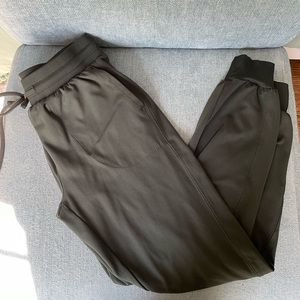 Green joggers
